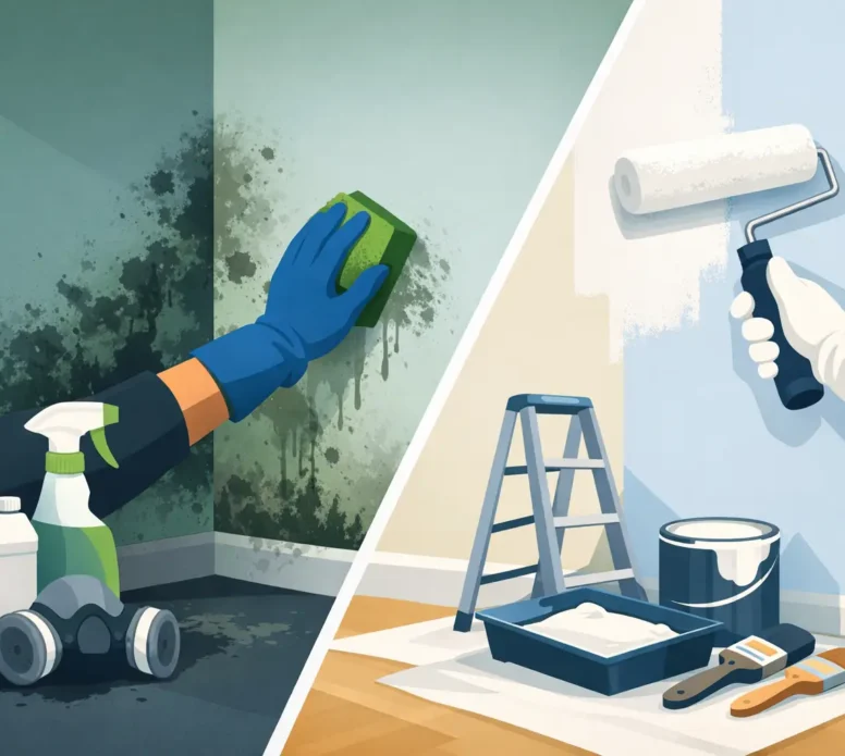 Mould Remediation Before Painting Done Right