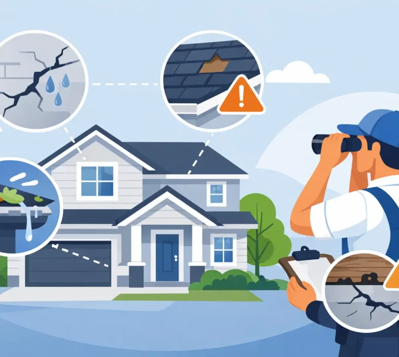 Exterior Maintenance Warning Signs to Act On