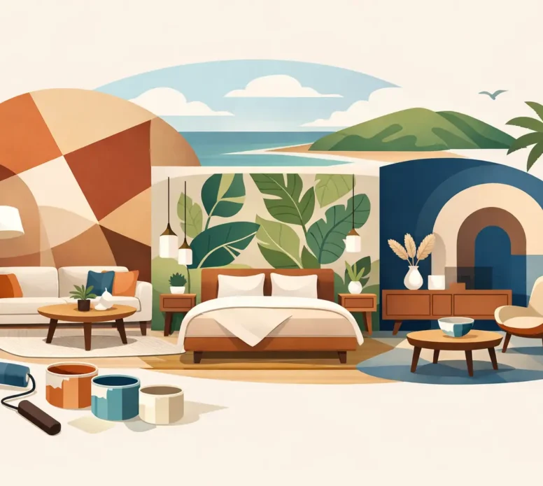 Feature Wall Painting Ideas for Coffs Homes