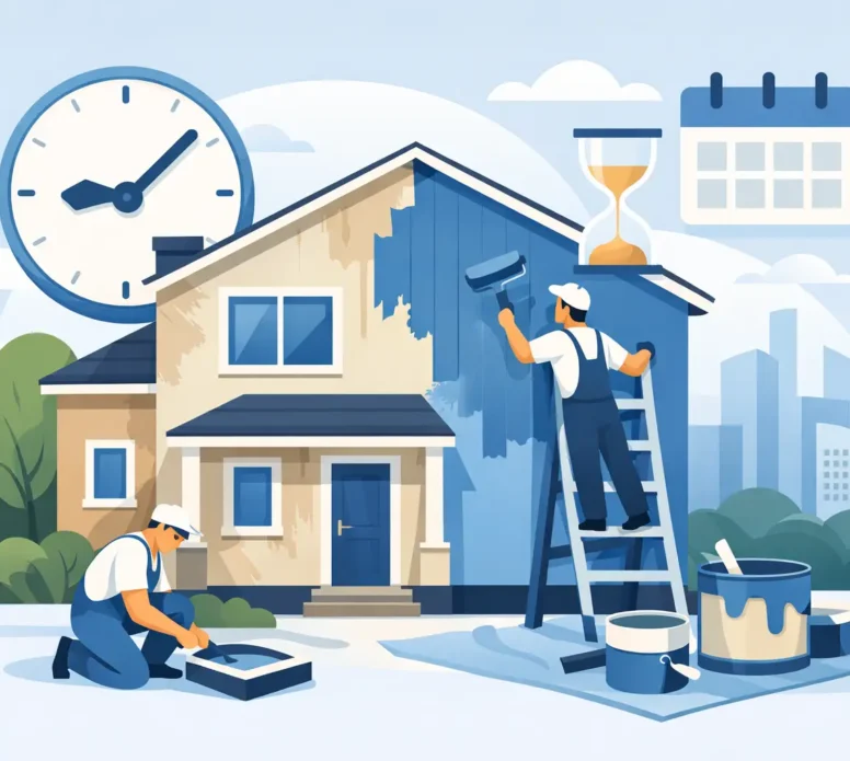 How Long Does Repainting Take for Your Home?