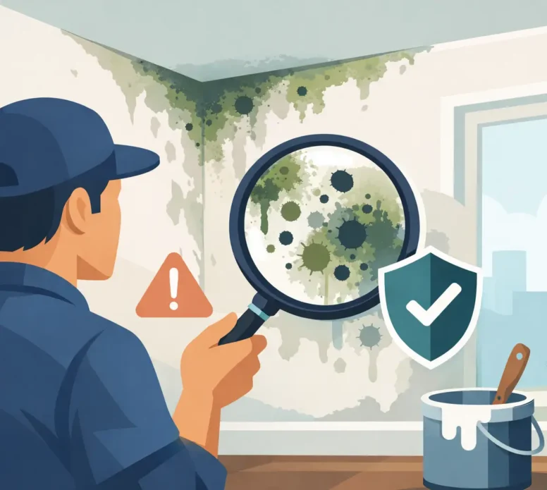 How to Identify Paint Mould Before It Spreads