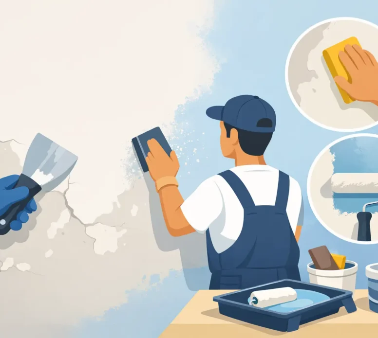 Preparing Plaster Walls for Paint Properly