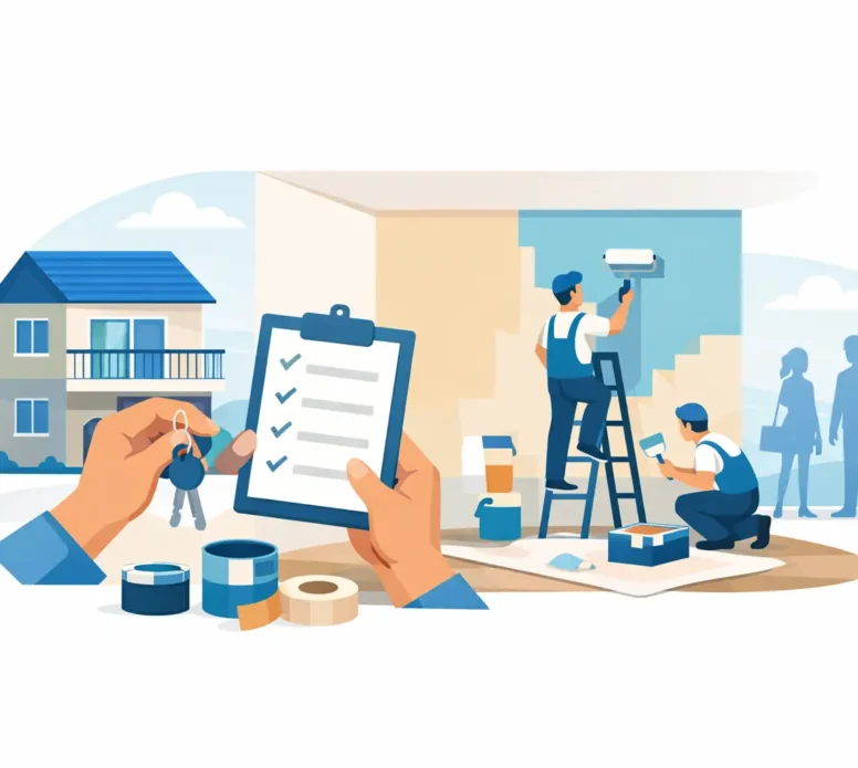Repainting Rental Property Between Tenants