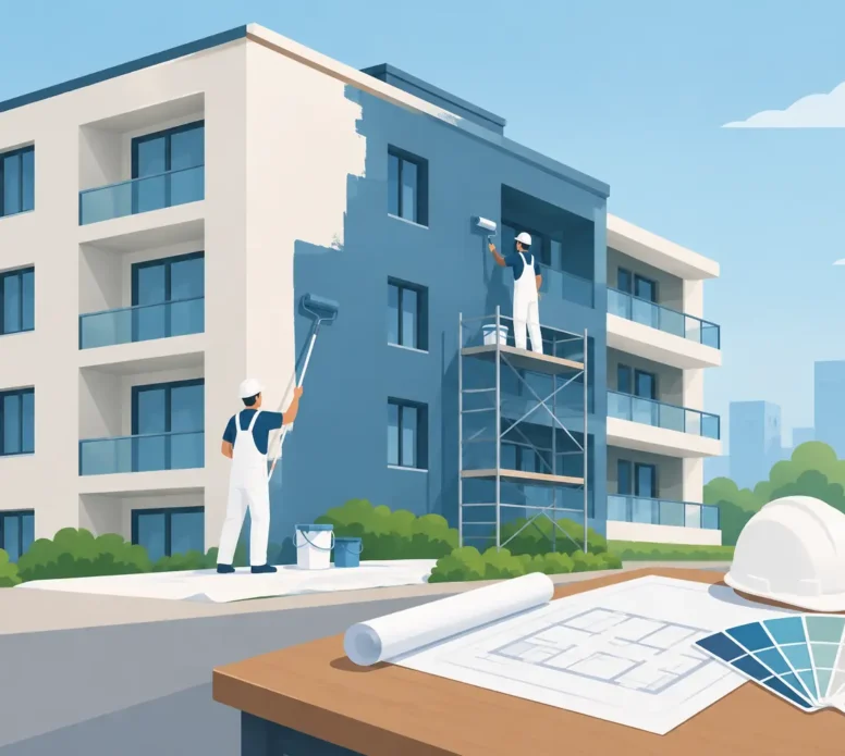 A Strata Repainting Example That Plans Ahead