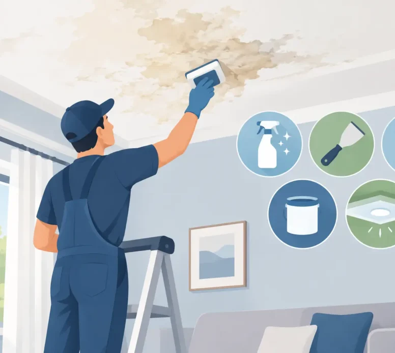 Best Solutions for Stained Ceilings at Home