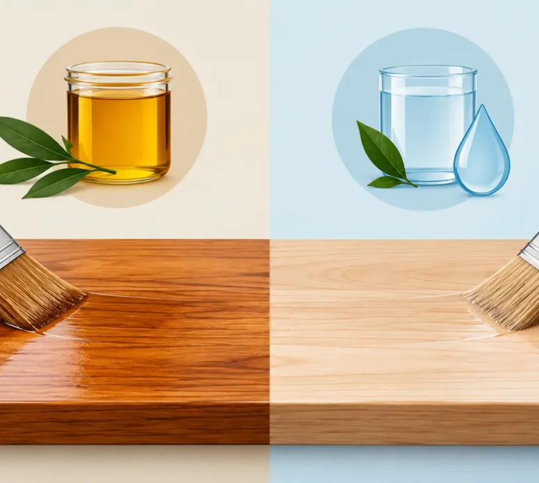Oil Versus Water Timber Coatings Compared