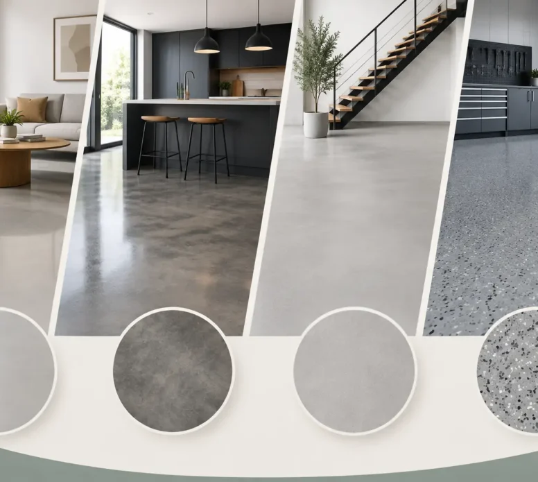 Concrete Floor Finish Options for Every Space